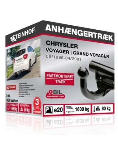 Anhængertræk Chrysler VOYAGER | GRAND VOYAGER med skruebart træk