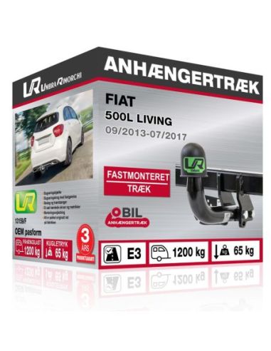 Anhængertræk Fiat 500L LIVING med skruebart træk