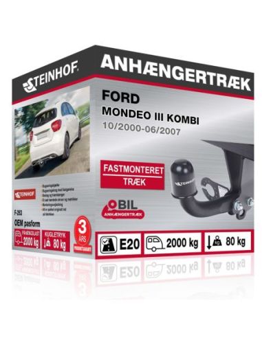 Anhængertræk Ford MONDEO III KOMBI med skruebart træk