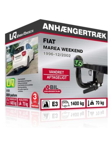 Anhængertræk Fiat MAREA WEEKEND vandret aftageligt træk 