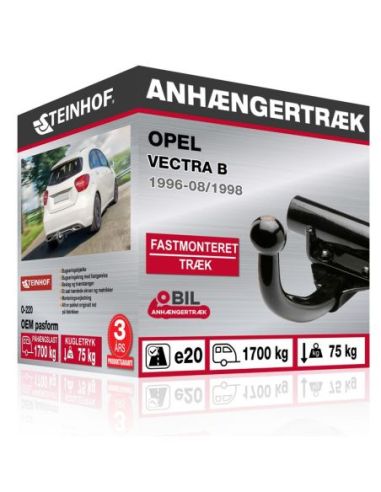 Anhængertræk Opel VECTRA B med skruebart træk