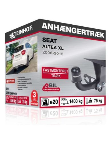 Anhængertræk Seat ALTEA XL med skruebart træk