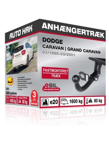 Anhængertræk Dodge CARAVAN | GRAND CARAVAN med skruebart træk