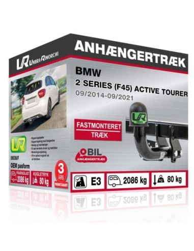 Anhængertræk BMW 2 SERIES (F45) ACTIVE TOURER med skruebart træk