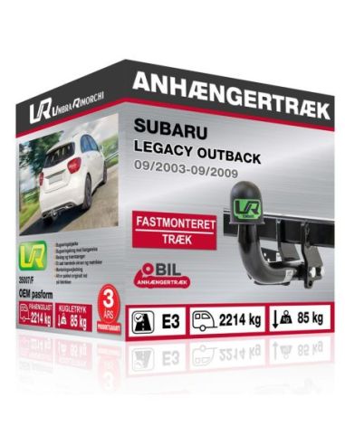 Anhængertræk Subaru LEGACY OUTBACK med skruebart træk