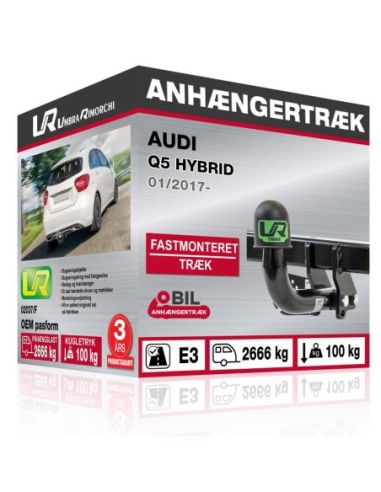 Anhængertræk Audi Q5 HYBRID med skruebart træk